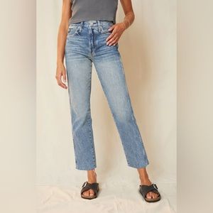 NWT AMO Denim Loverboy Jeans in Loved Wash